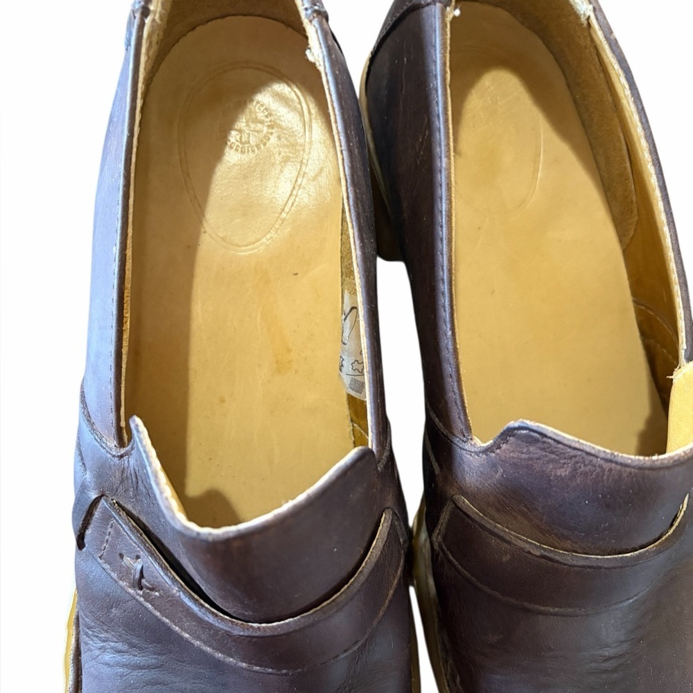 Dr. Marten LITE Brown Leather Chunky Platform Shoe - Picture 7 of 10
